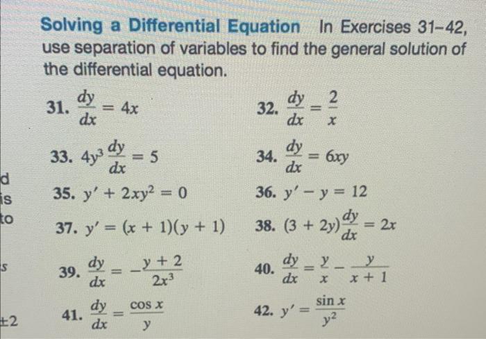 Solved I need help with 31, 39, 40 and 43. please show work | Chegg.com