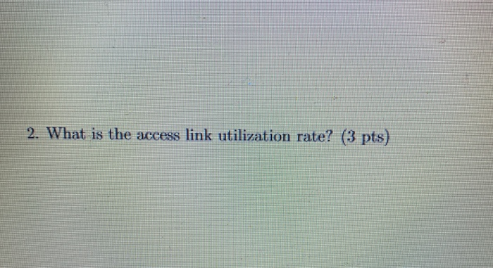 Solved There is a network that connects end users in an | Chegg.com