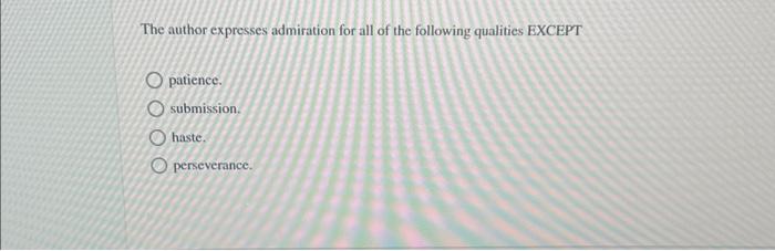 Read the following selection and then answer the | Chegg.com
