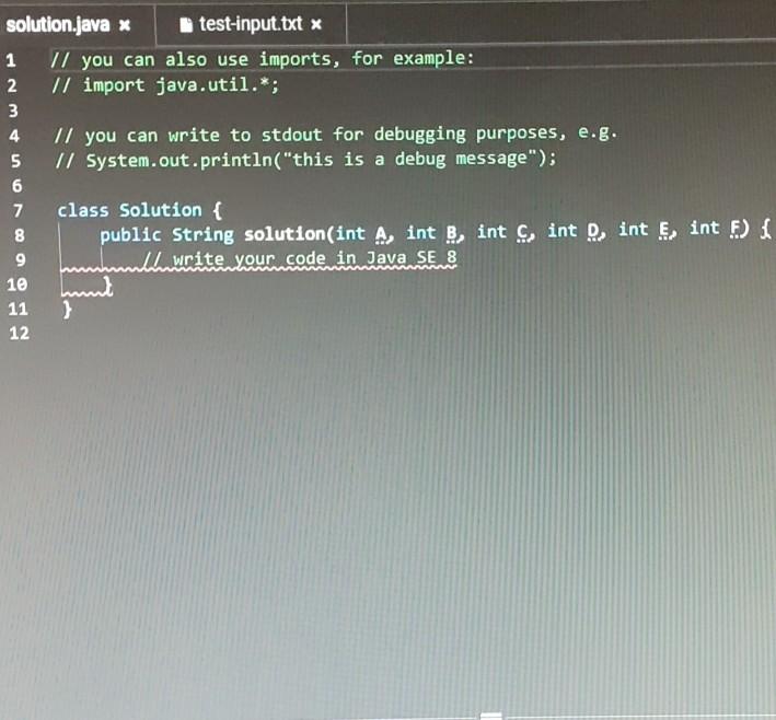 Solved Task 1 Java 8 Given six digits, find the earliest | Chegg.com