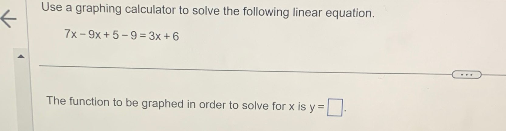 Solved Use a graphing calculator to solve the following | Chegg.com