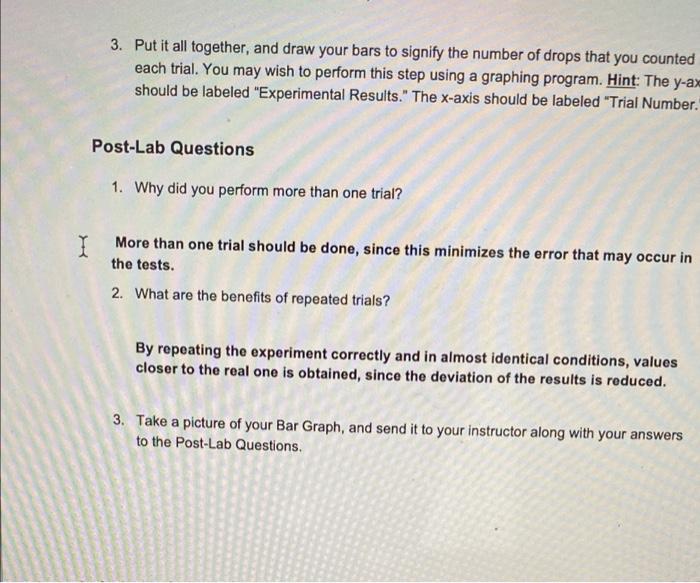 PRE-LAB QUESTIONS 1. Which of the following questions | Chegg.com
