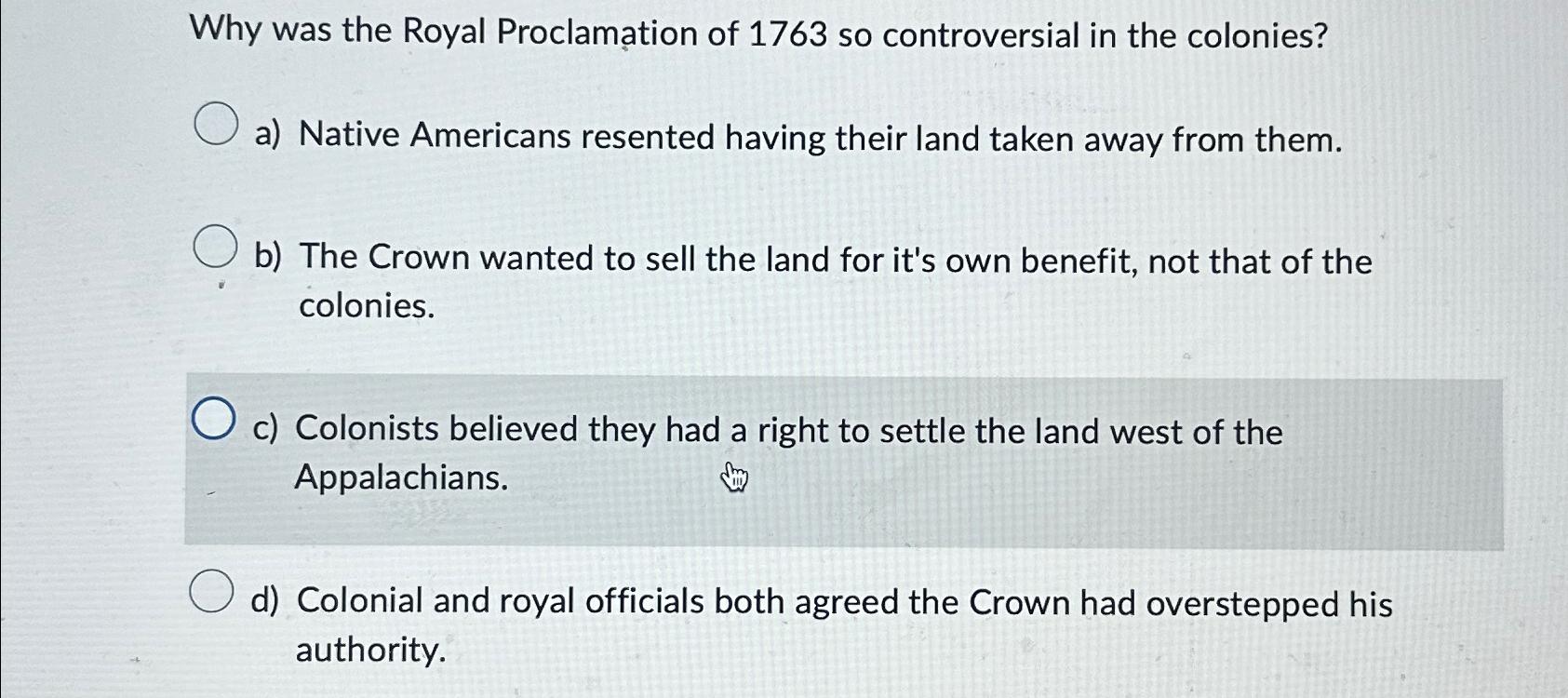 how was the royal proclamation of 1763 intended to pacify native americans