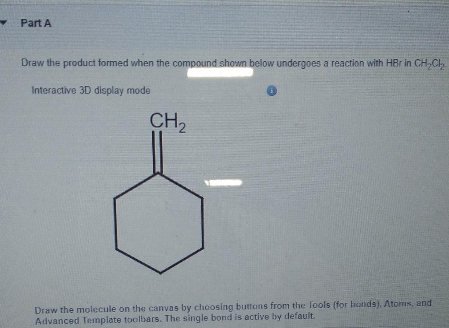 Solved Draw the product formed when the compound shown below | Chegg.com