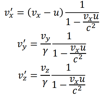 Solved Relativistic equations should always approach | Chegg.com