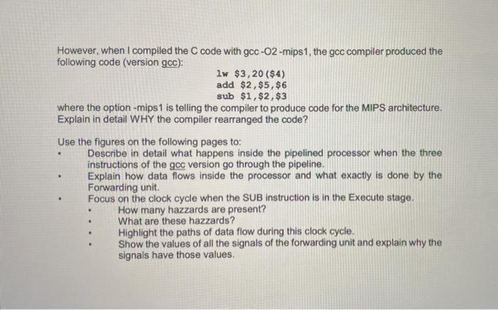 Solved When I was asked to convert a small C program | Chegg.com