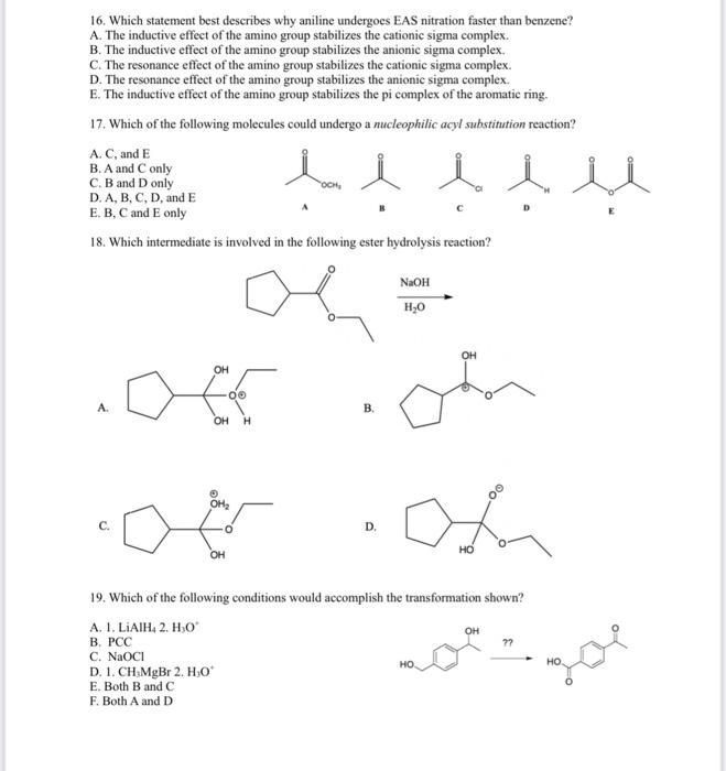 Solved 13. Which of the following compounds matches the mass | Chegg.com