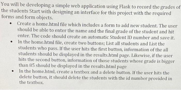 solved-you-will-be-developing-a-simple-web-application-chegg