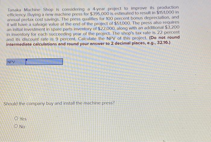 solved-tanaka-machine-shop-is-considering-a-4-year-project-chegg