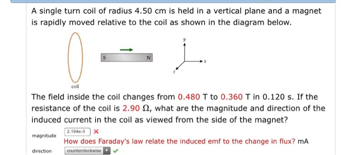 Solved Calculate the induced electric field (in V/m) in a | Chegg.com