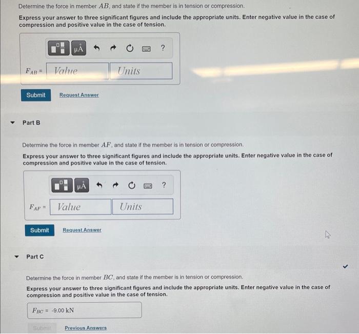 Solved In (Figure 1), Set P1=8kN And P2=18kN.FigureDetermine | Chegg.com