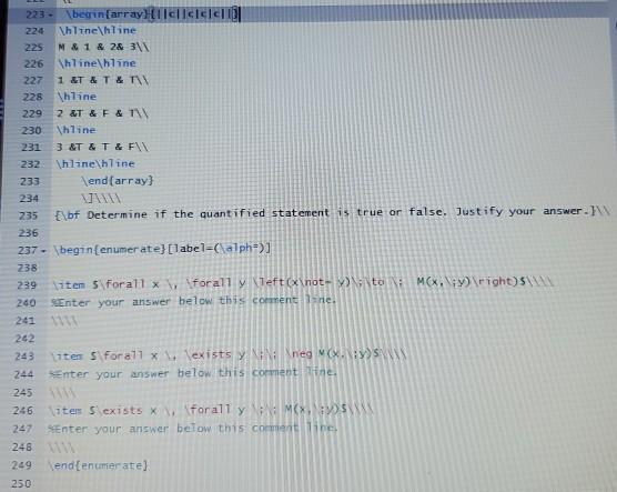 Solved PROBLEM 3 The domain of discourse for this problem is | Chegg.com