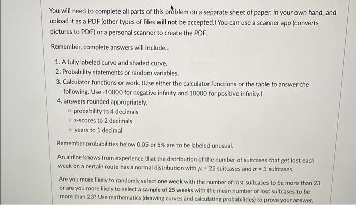 Solved You will need to complete all parts of this problem | Chegg.com