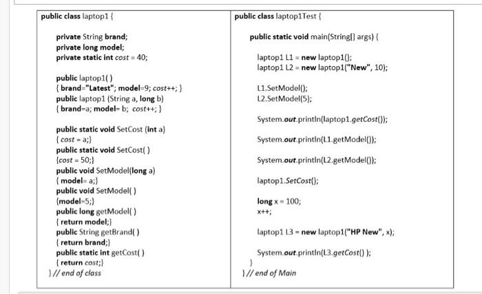 Solved i went the output for this code | Chegg.com