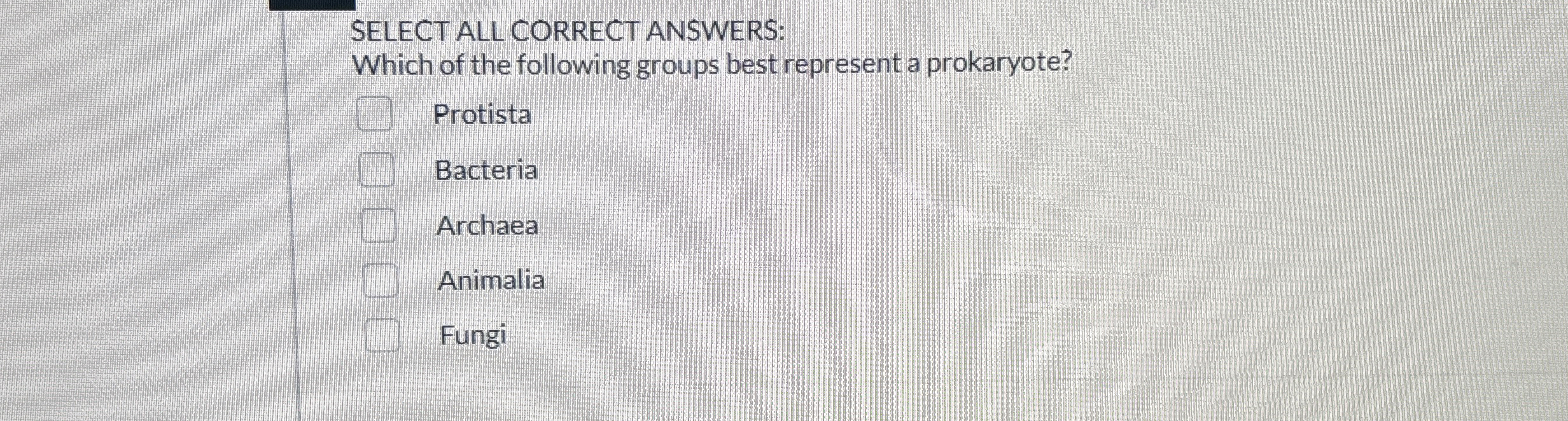Solved SELECT ALL CORRECT ANSWERS:Which of the following | Chegg.com