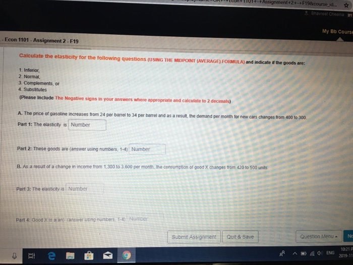 Solved +Assignment+2+-+F198course id... Bhavreet Cheema 21 | Chegg.com