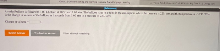 Solved OWLV21 Online teaching and learning resource from | Chegg.com