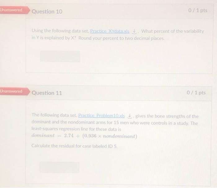 Solved Unanswered Question 10 071 pts Using the following | Chegg.com