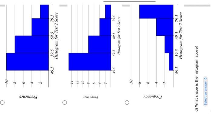 Solved Students in a statistics class took their second | Chegg.com
