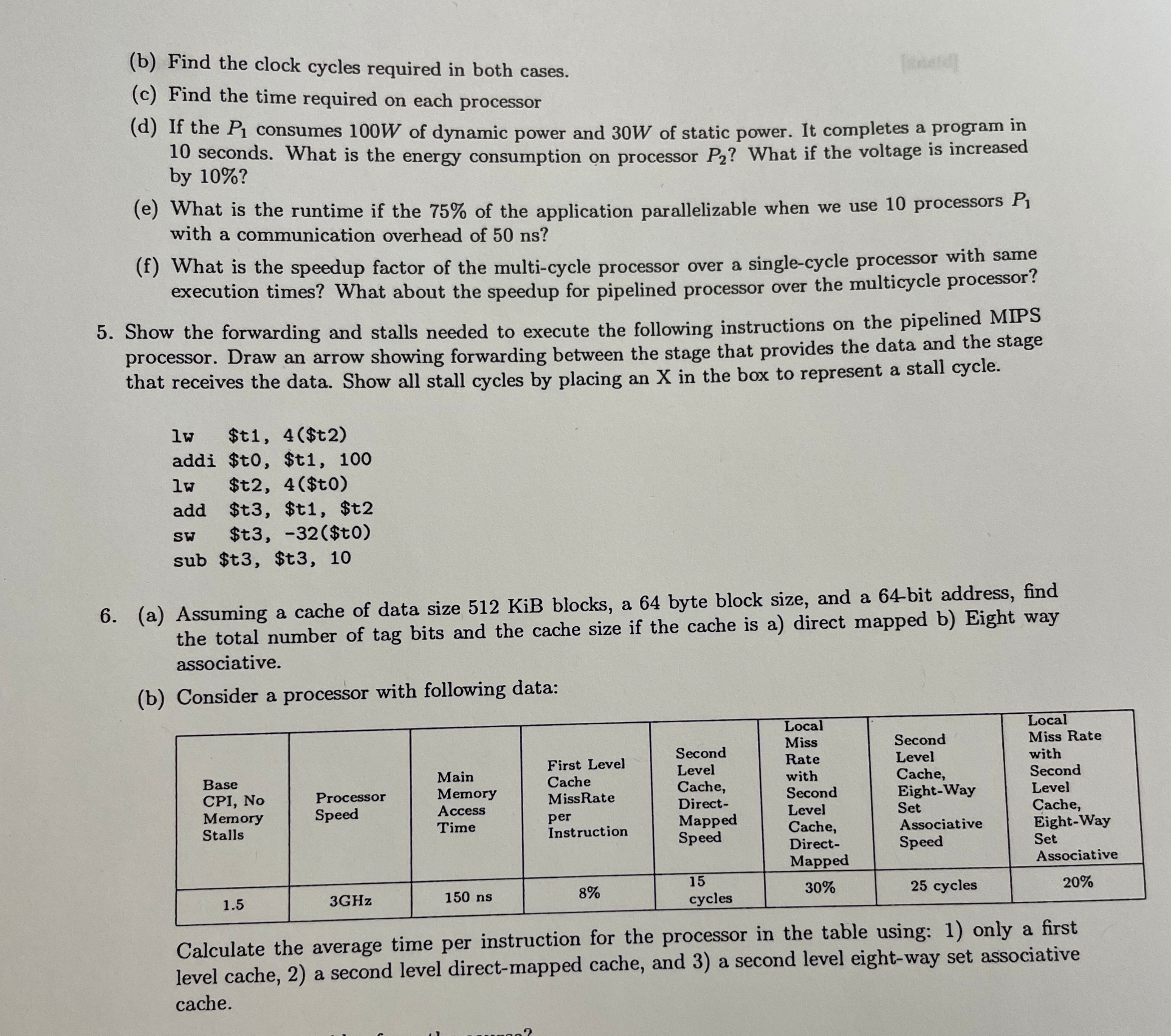 Solved Please answer all Questions | Chegg.com