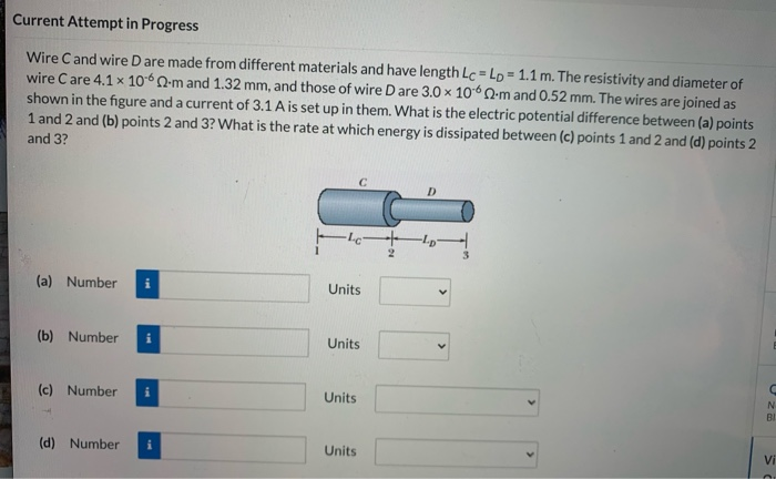 Solved What is the current in a wire of radius R=4.46 mm if | Chegg.com