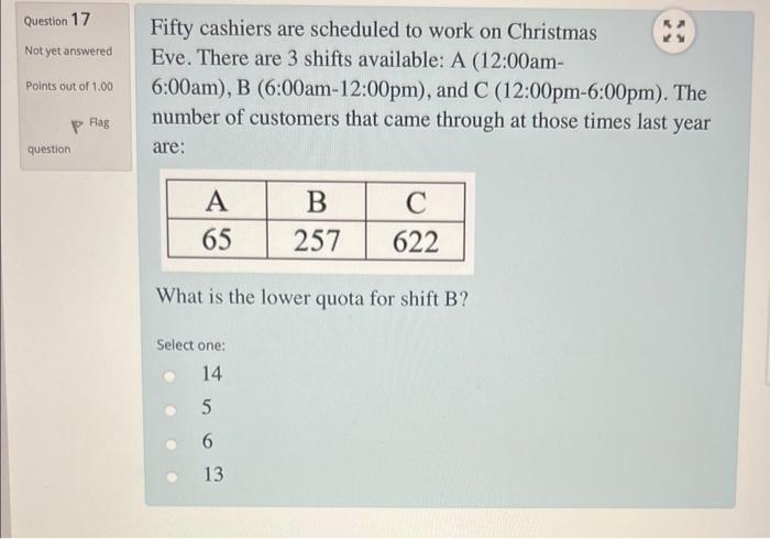 Solved Question 17 Notyet Answered Points Out Of 1.00 | Chegg.com