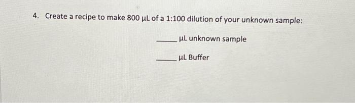 solved-4-create-a-recipe-to-make-800-l-of-a-1-100-dilution-chegg