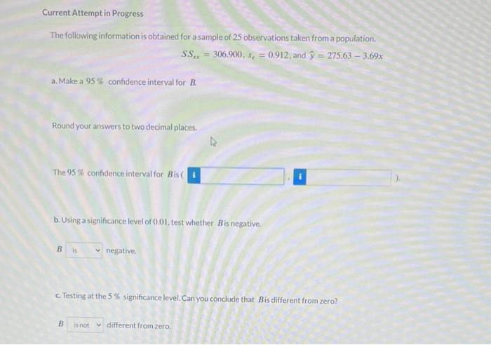 Solved Current Attempt in Progress The following information | Chegg.com