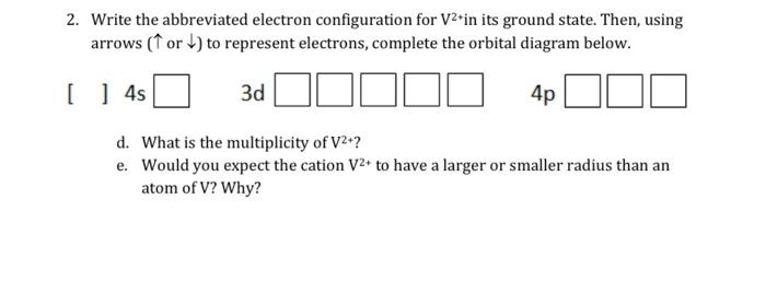 electron diagram arrows