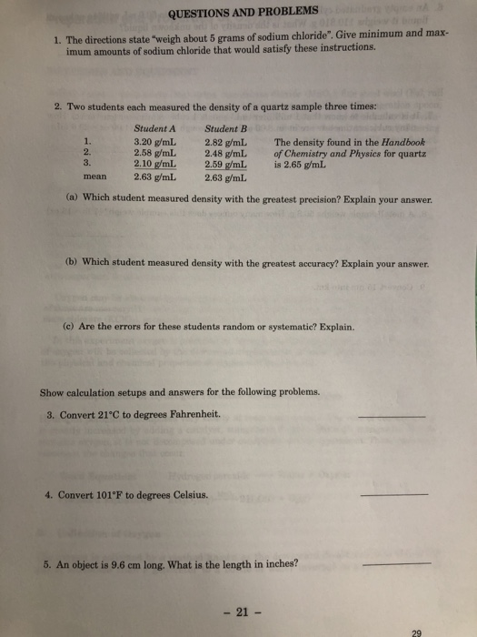 Solved Questions And Problems 1. The Directions State 