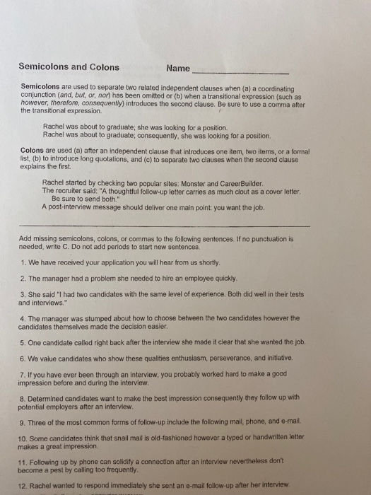 Correcting dangling modifiers worksheet answers picture