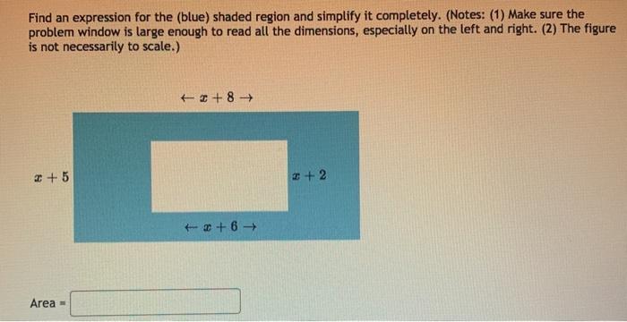 solved-find-a-completely-simplified-expression-for-the-area-chegg