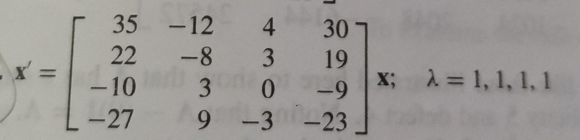 Solved In Problems 23 through 32 the eigenvalues of the | Chegg.com