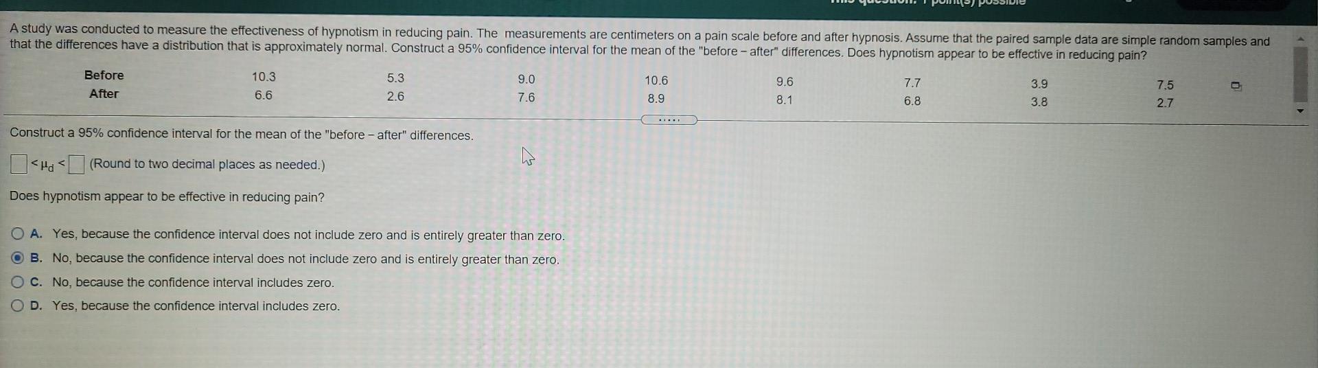 Solved A study was conducted to measure the effectiveness of | Chegg.com