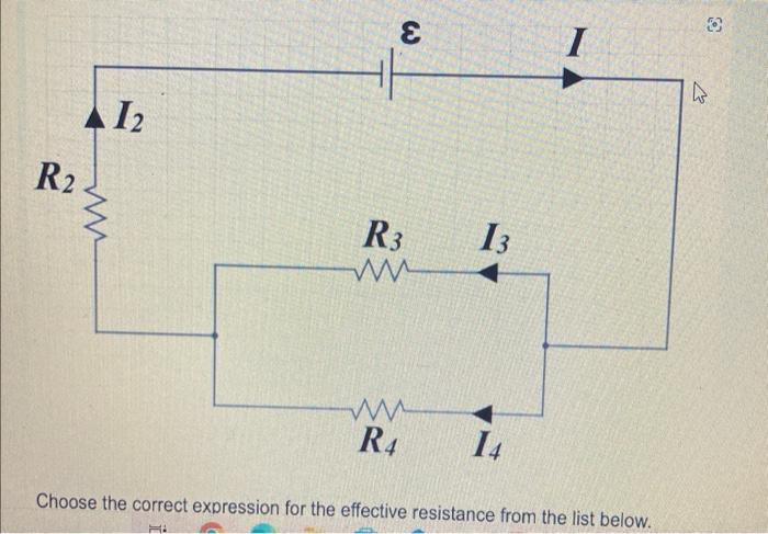 Solved Choose the correct expression for the effective | Chegg.com