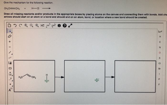 Solved Give the mechanism for the following reaction | Chegg.com