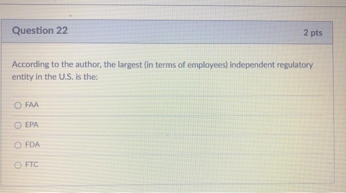 Solved Question 22 2 pts According to the author, the | Chegg.com