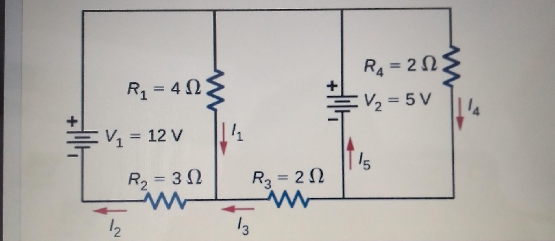 Solved Consider the circuit shown below. Calculate l1, l2, | Chegg.com