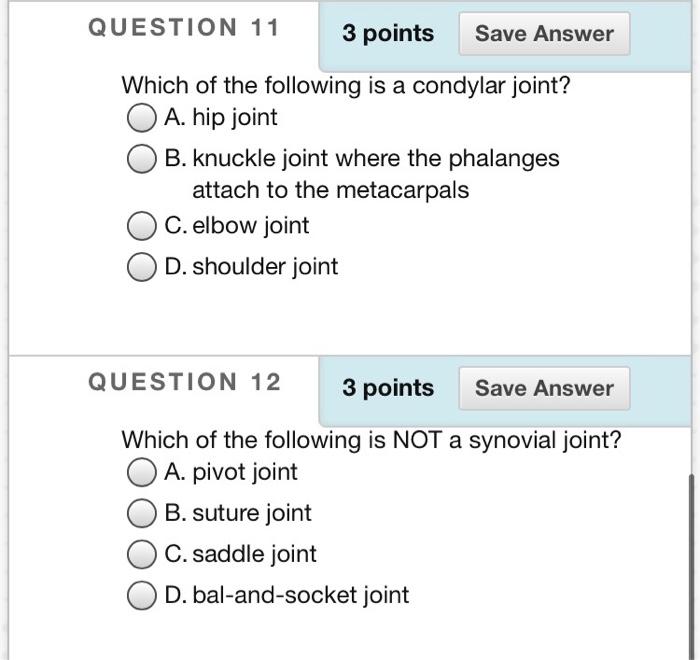 Solved QUESTION 11 3 points Save Answer Which of the | Chegg.com