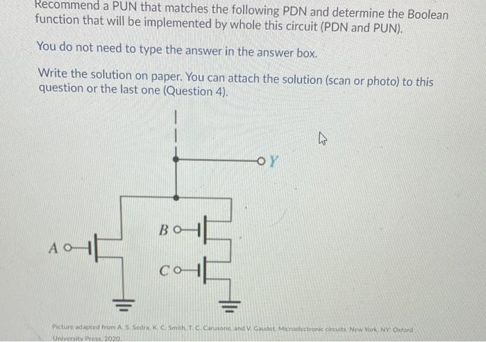 Solved Recommend a PUN that matches the following PDN and | Chegg.com