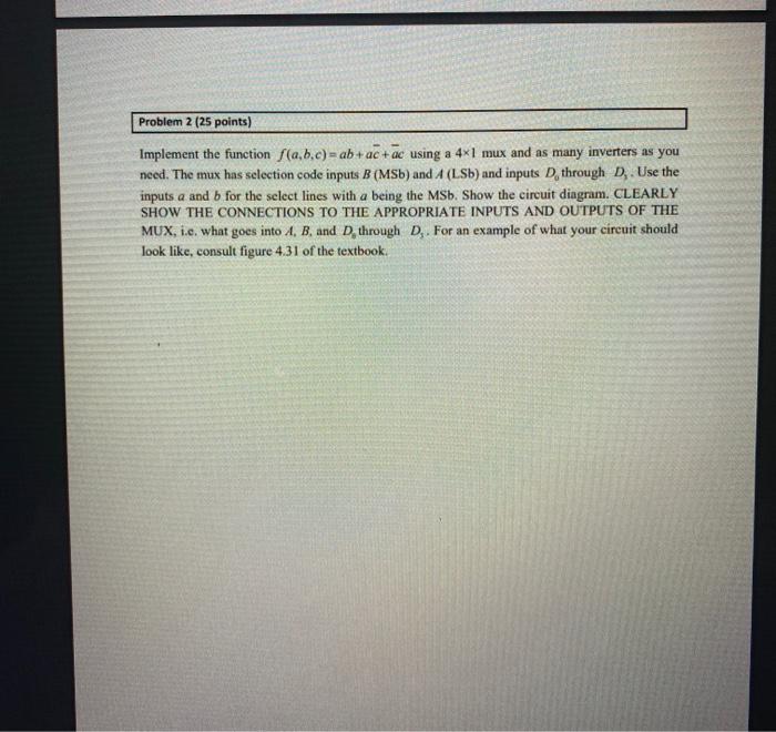 Solved Problem 2 (25 points) Implement the function | Chegg.com