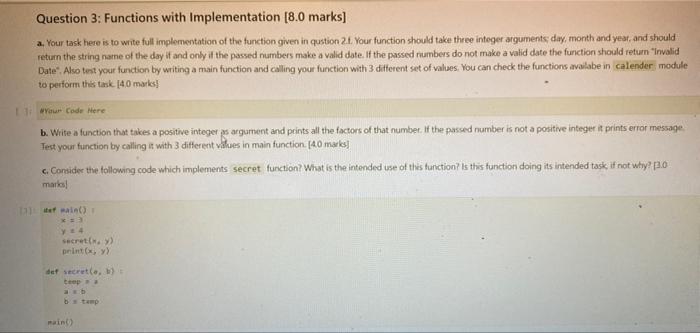 Solved please answer the question using python programming | Chegg.com