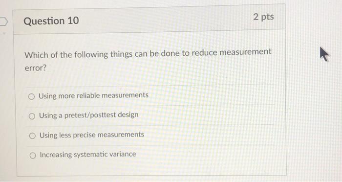 Solved Which of the following things can be done to reduce | Chegg.com