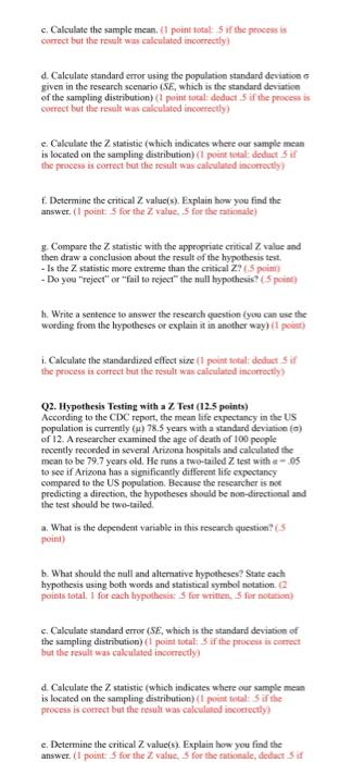 PSY230 Fall B 2020 M3 Assignment (30 Points) General | Chegg.com