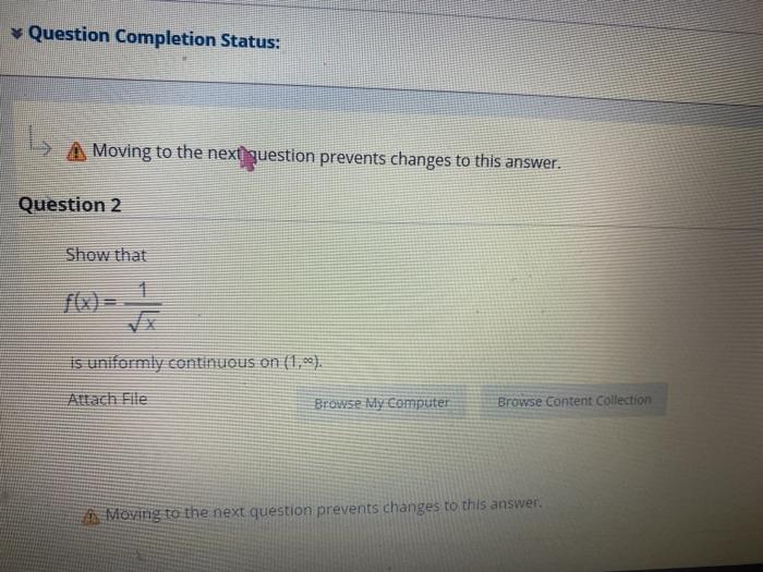 Solved Question Completion Status: A Moving to the next | Chegg.com