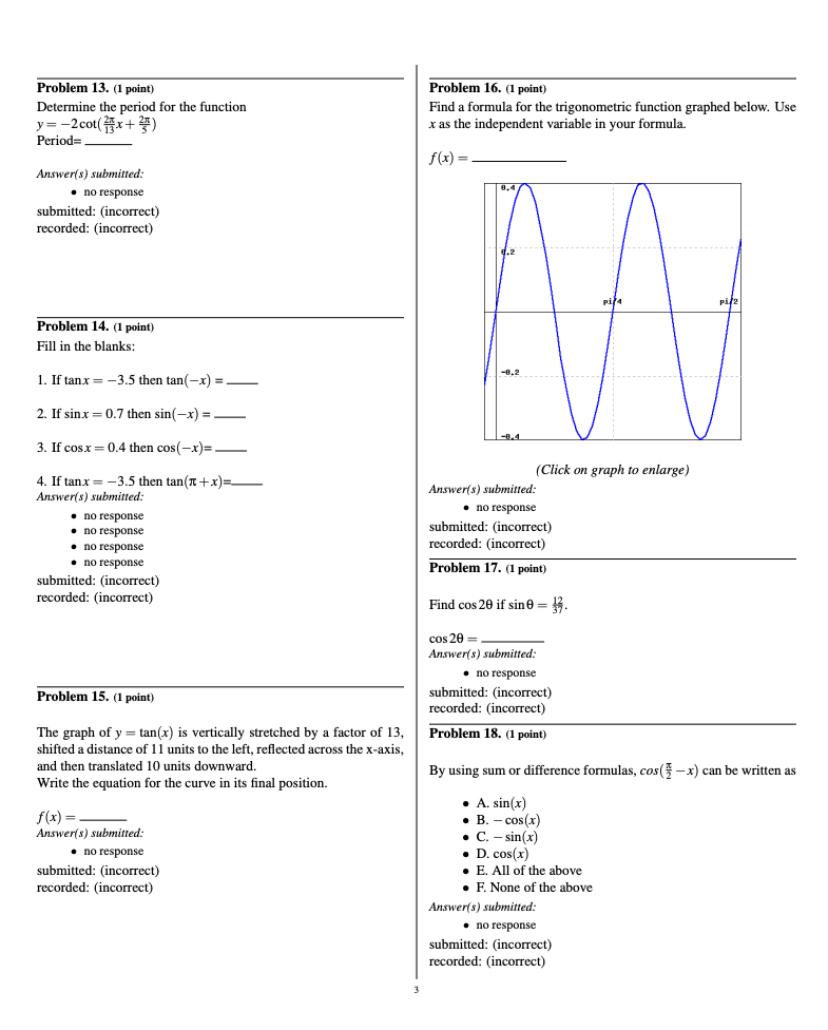 Solved Hi! ﻿I need help with these questionsASAP. Please | Chegg.com