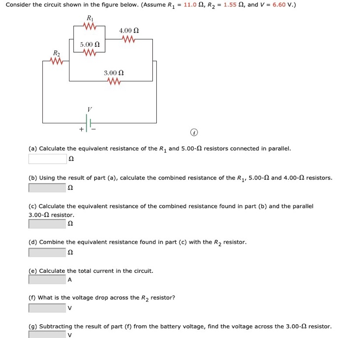 Solved Consider The Circuit Shown In The Figure Below. | Chegg.com