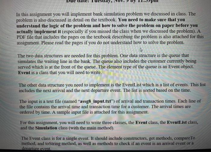 Solved in java please i need help to answer it correctly i | Chegg.com