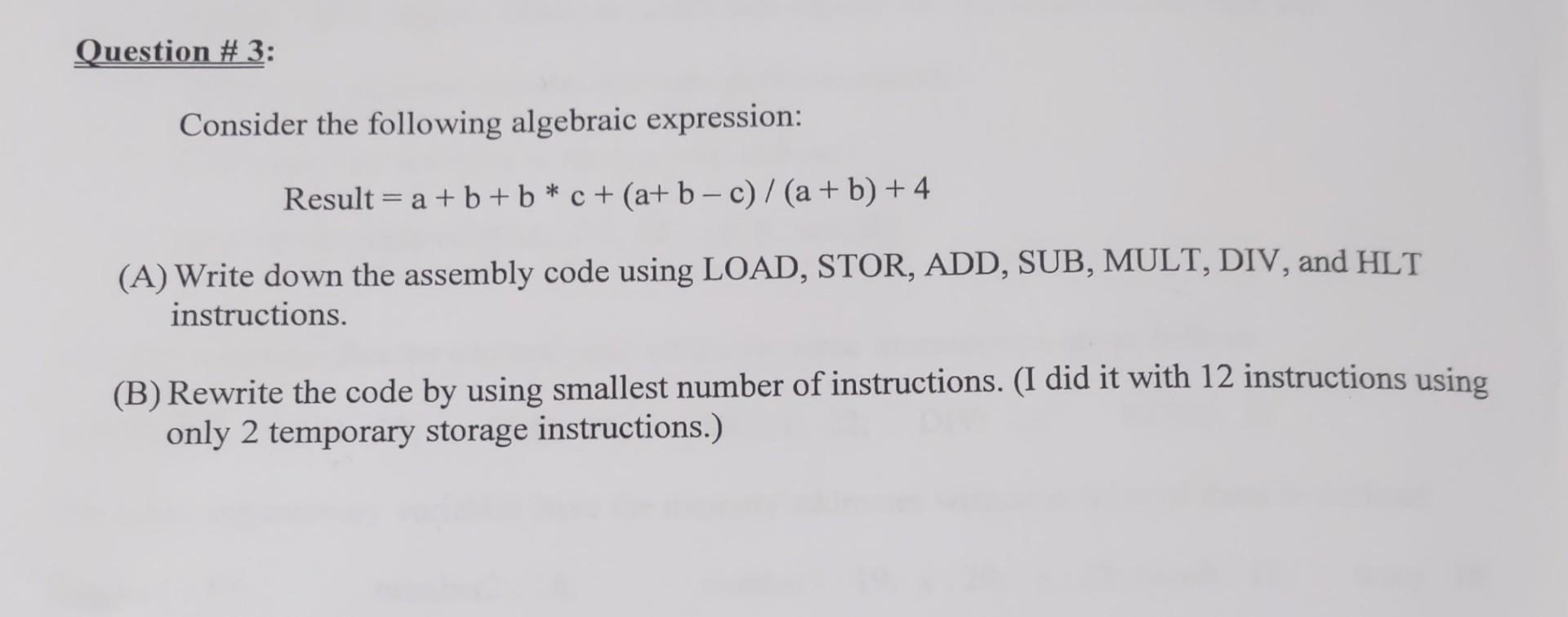 Solved Could you please explain the answer, just so that I | Chegg.com