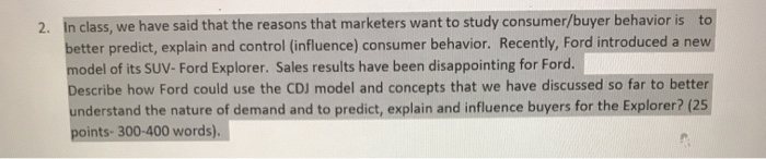 the research on consumer buying behavior answers